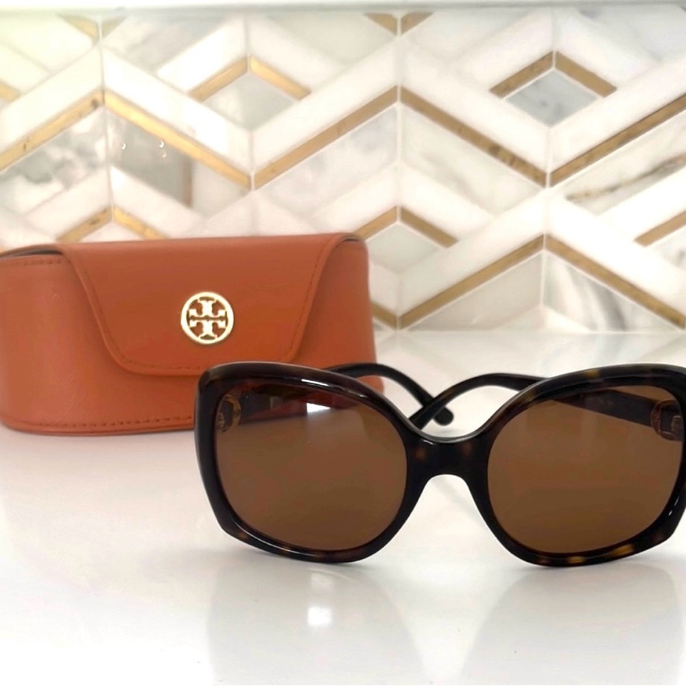Tory Burch Brown Sunglasses-beautiful!